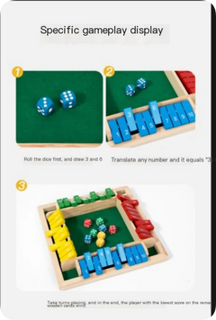 Ultimate Shut The Box Board Game